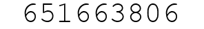 Number 651663806.