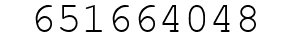 Number 651664048.
