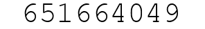 Number 651664049.