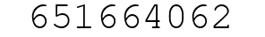 Number 651664062.