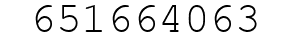Number 651664063.