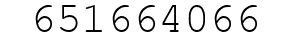Number 651664066.