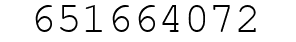 Number 651664072.