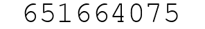 Number 651664075.