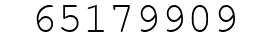 Number 65179909.