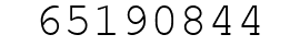 Number 65190844.