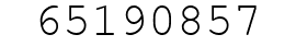 Number 65190857.