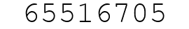 Number 65516705.