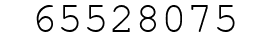Number 65528075.