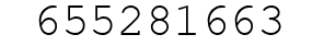 Number 655281663.