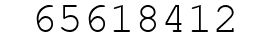 Number 65618412.