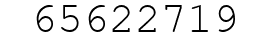 Number 65622719.
