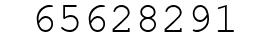 Number 65628291.