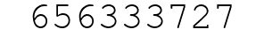 Number 656333727.