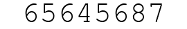 Number 65645687.