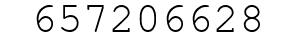 Number 657206628.