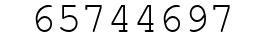 Number 65744697.