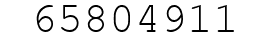 Number 65804911.