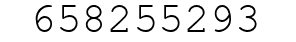 Number 658255293.
