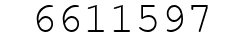 Number 6611597.