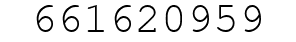 Number 661620959.