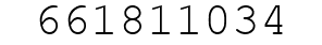 Number 661811034.