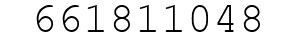 Number 661811048.