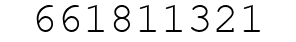 Number 661811321.