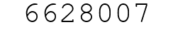 Number 6628007.