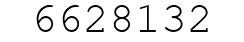 Number 6628132.