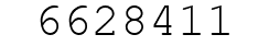 Number 6628411.