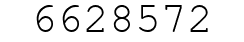 Number 6628572.