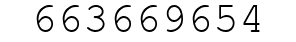 Number 663669654.