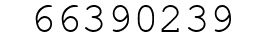 Number 66390239.