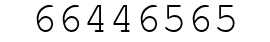 Number 66446565.