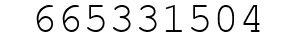 Number 665331504.