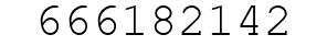 Number 666182142.