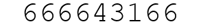 Number 666643166.