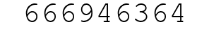 Number 666946364.