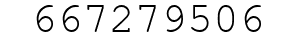 Number 667279506.
