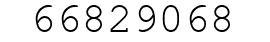 Number 66829068.