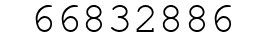 Number 66832886.