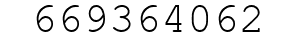 Number 669364062.