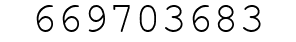 Number 669703683.