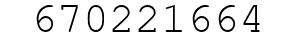 Number 670221664.