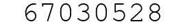 Number 67030528.