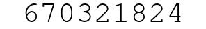 Number 670321824.