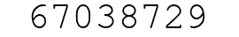 Number 67038729.