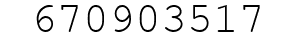Number 670903517.
