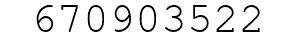 Number 670903522.